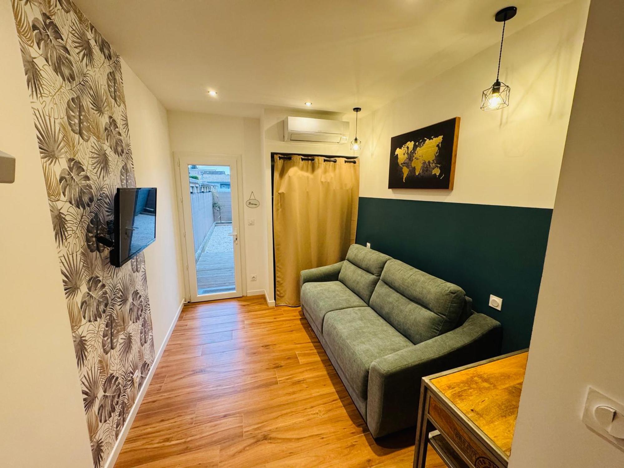 Studio Du Chateau Climatisee Carcassonne Eksteriør billede